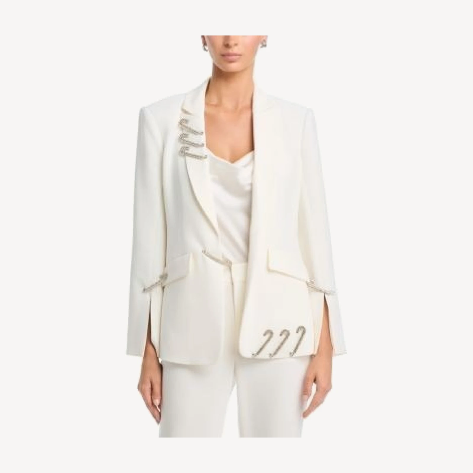 Cinq a Sept Charlee Safety Pin Blazer