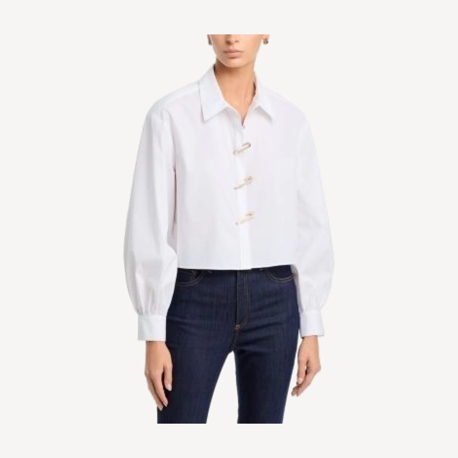 Cinq a Sept Safety Pin Franco Top
