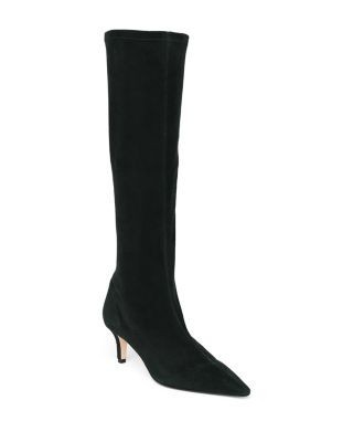 Cinq a Sept Women's Jade Stretch Suede Knee High Boots
