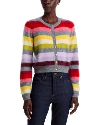Cinq a Sept Cyndi Striped Cardigan Sweater