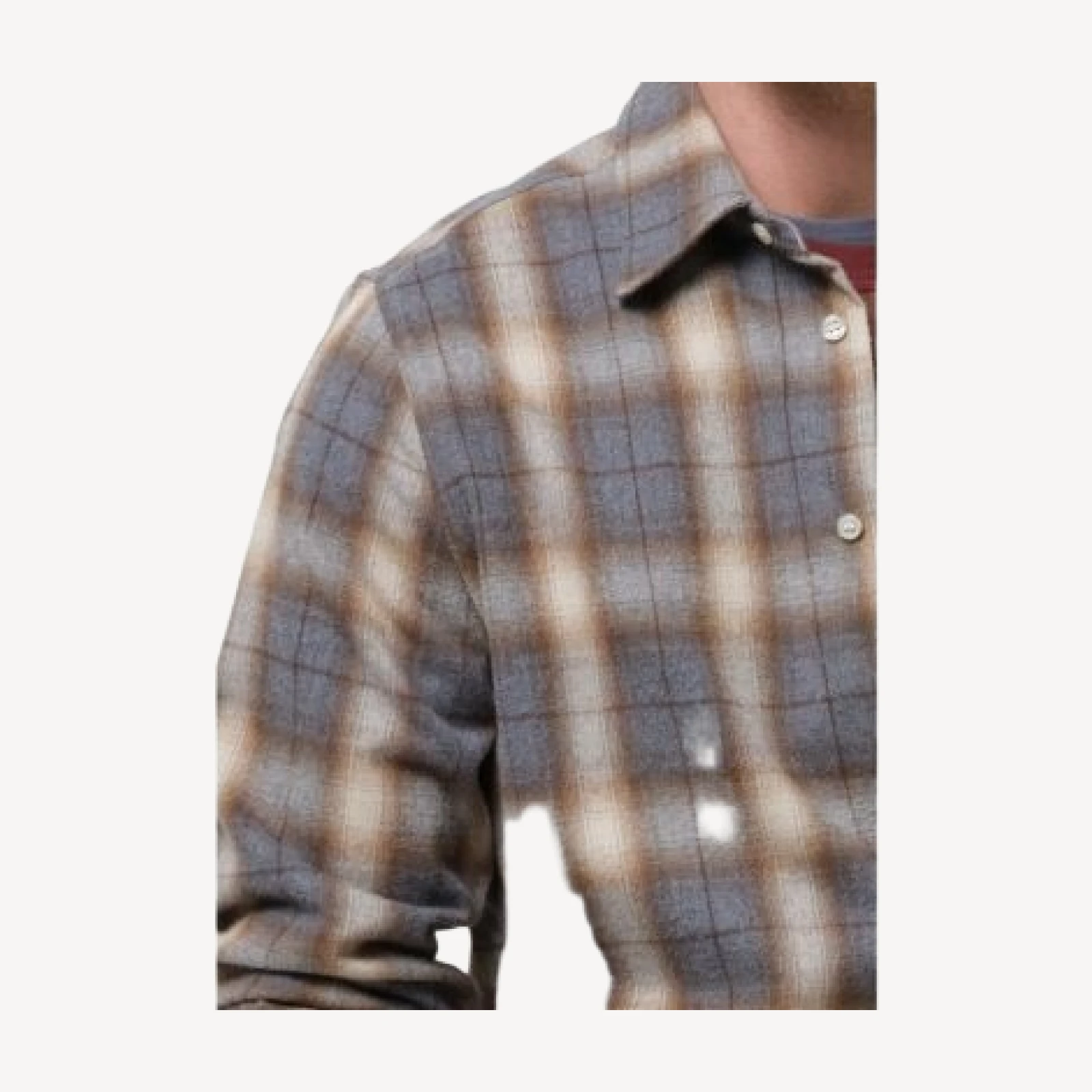 Citizens of Humanity Cairo Cascade Plaid Cotton Shirt