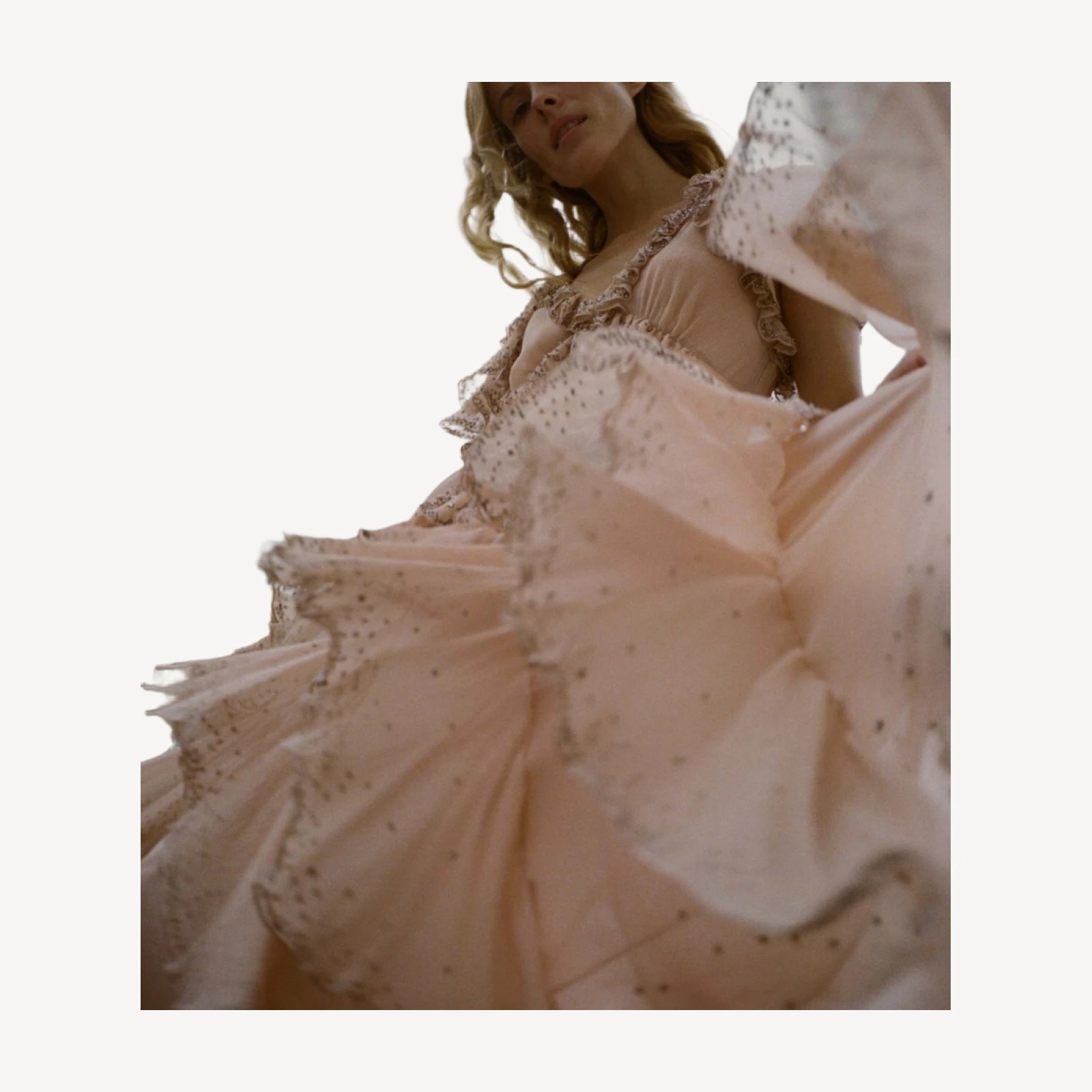 ANTOINETTE ANNIVERSARY DRESS -- ANTIQUE BLUSH