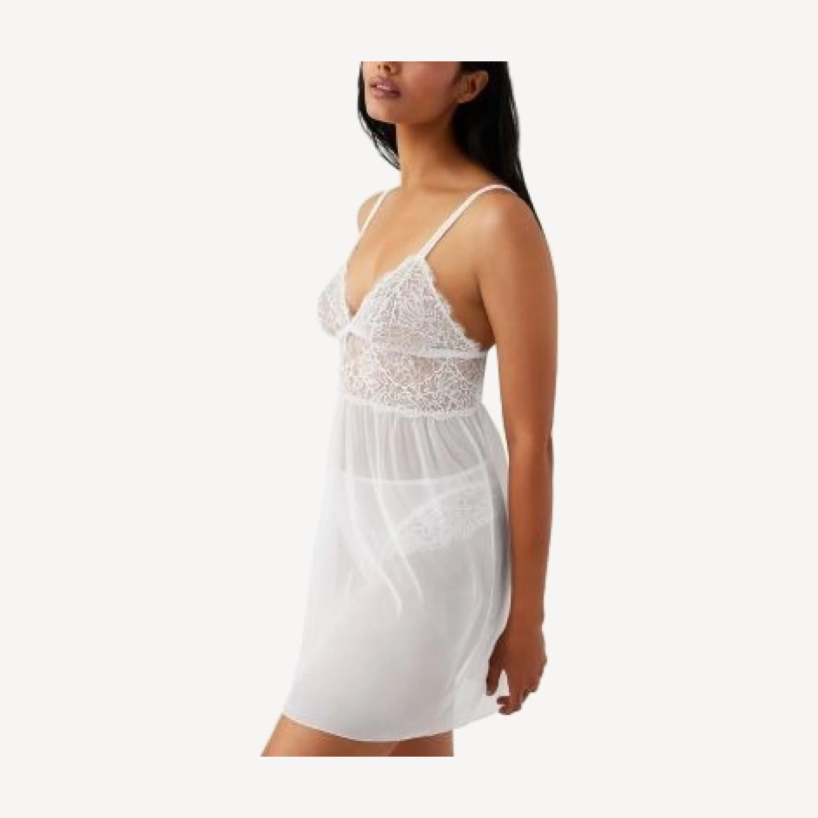 b. tempt'd by Wacoal It's On Mesh Lace Chemise