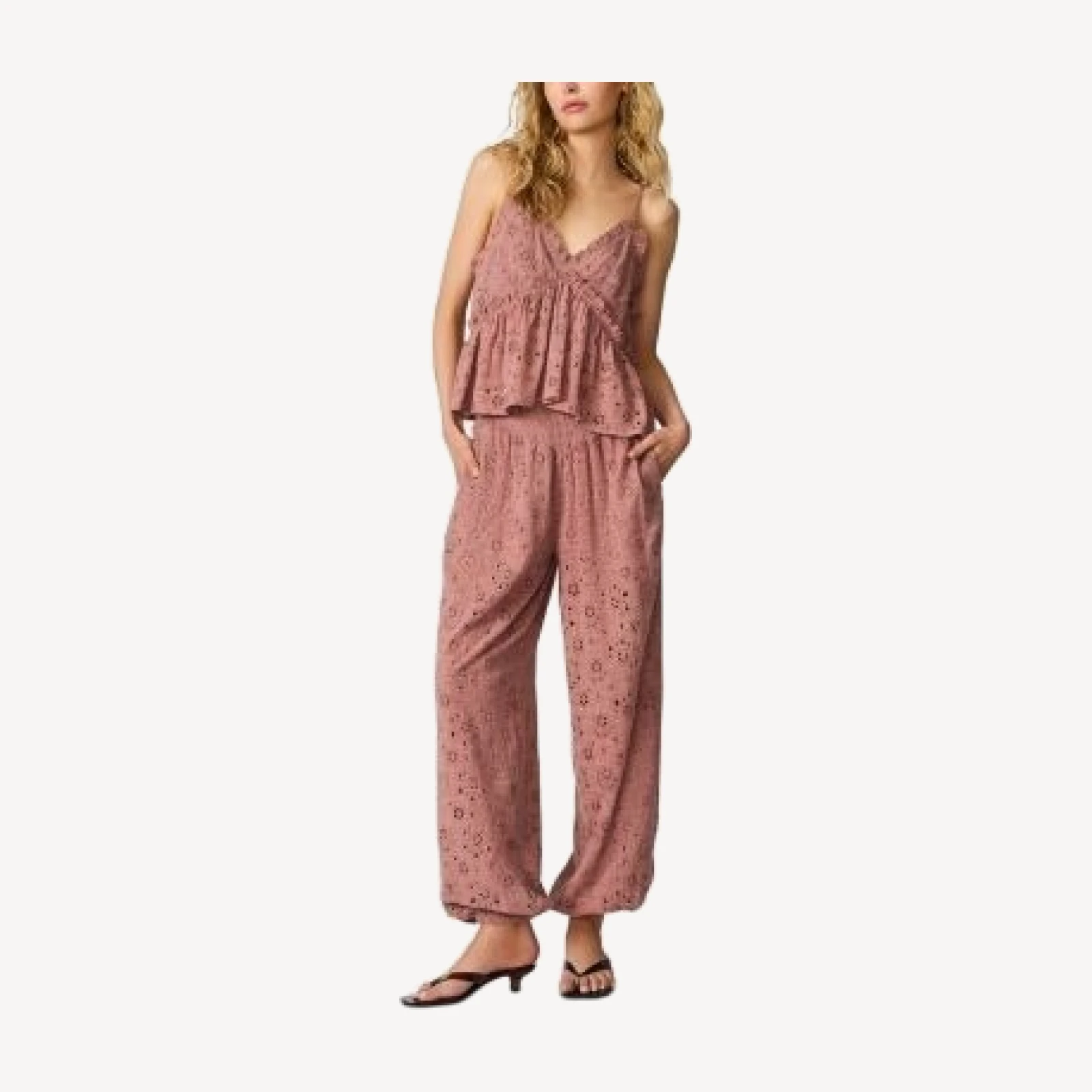 Steve Madden Tillie Eyelet Pants
