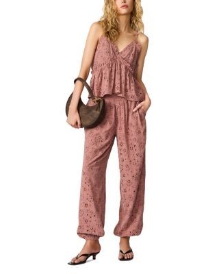 Steve Madden Bryna Eyelet Top