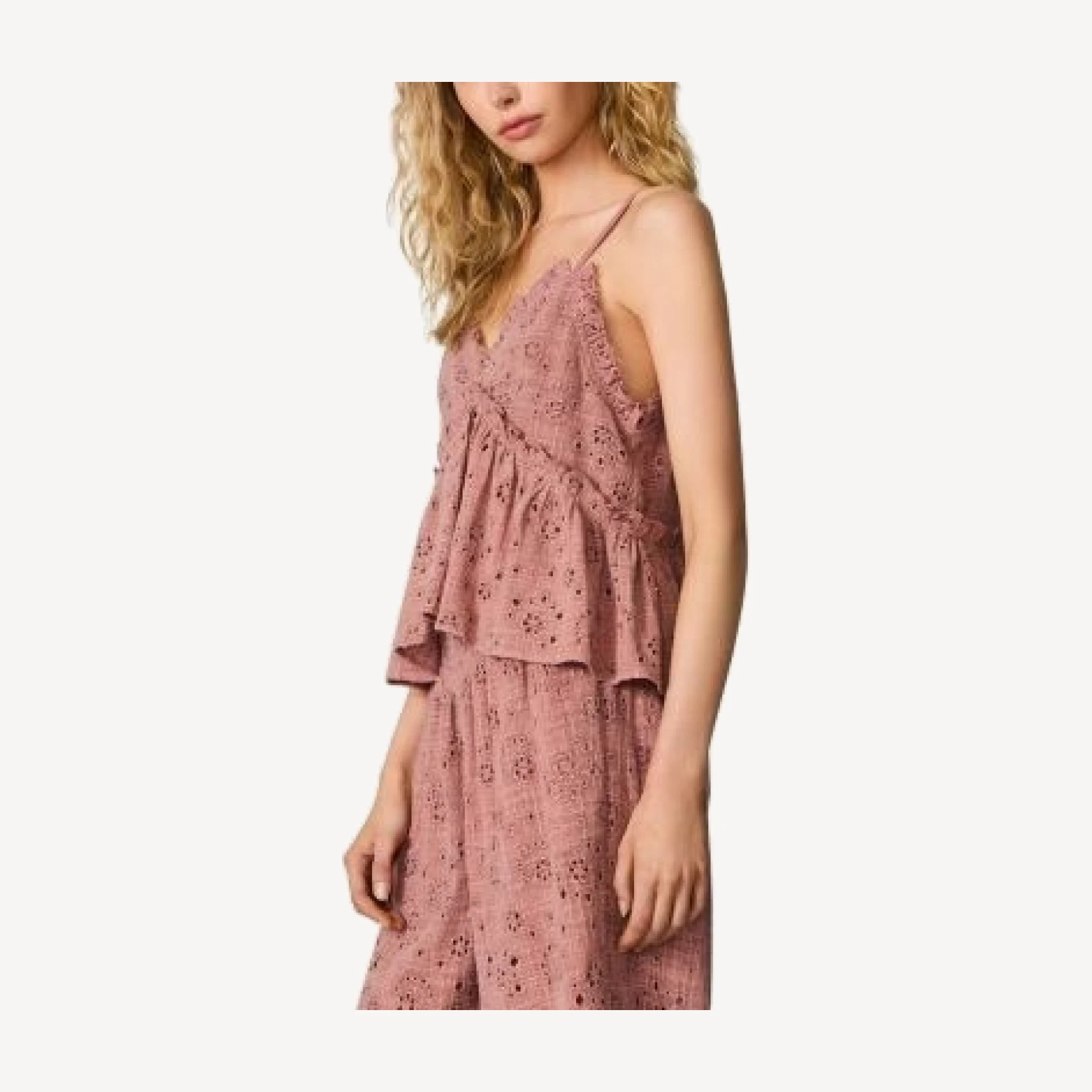 Steve Madden Bryna Eyelet Top