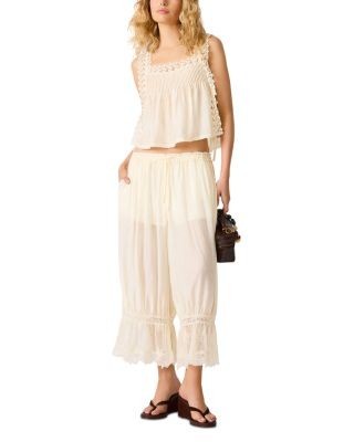 Steve Madden Easten Lace Trim Pants