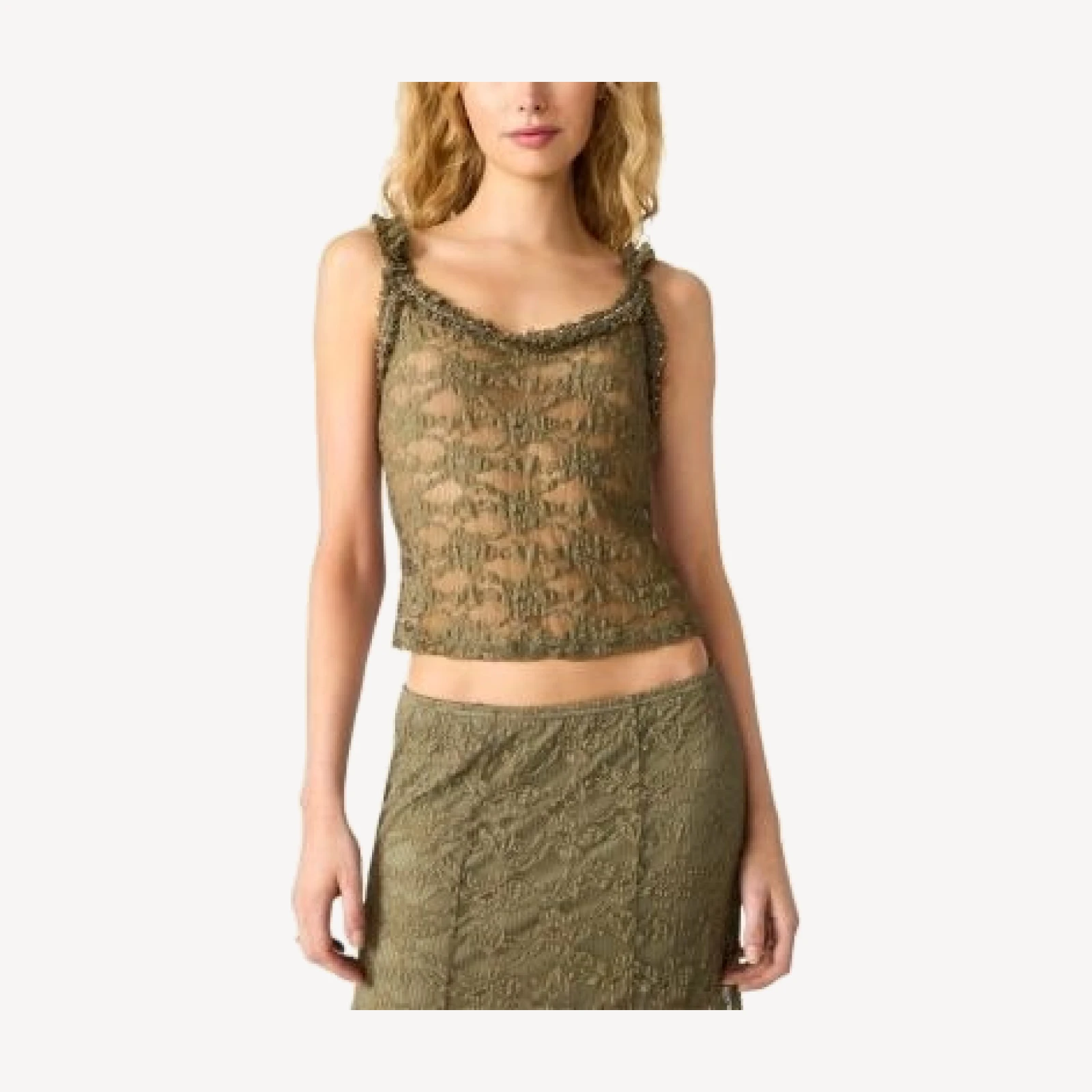 Steve Madden Mavee Lace Top