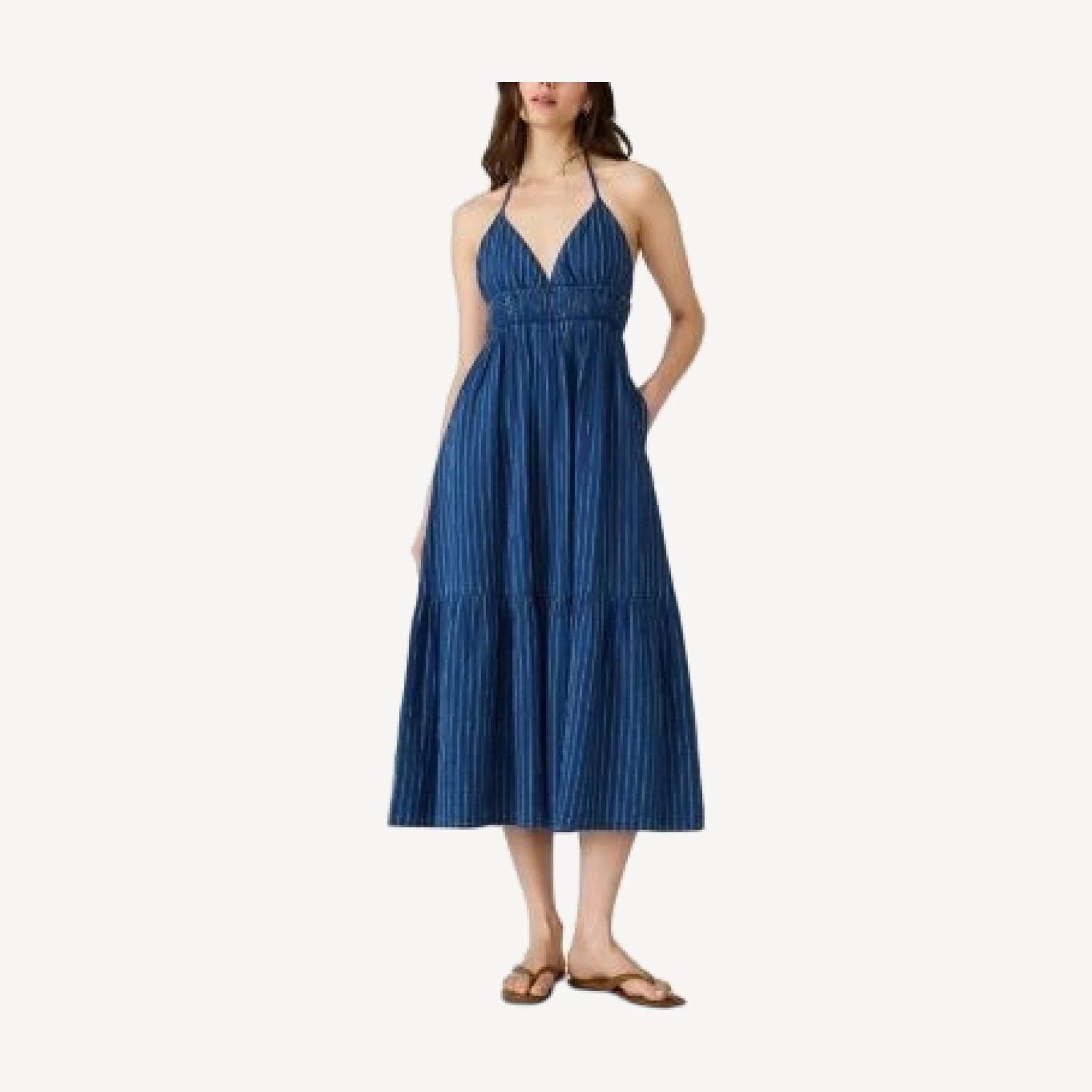 Steve Madden Lucky Halter Midi Dress