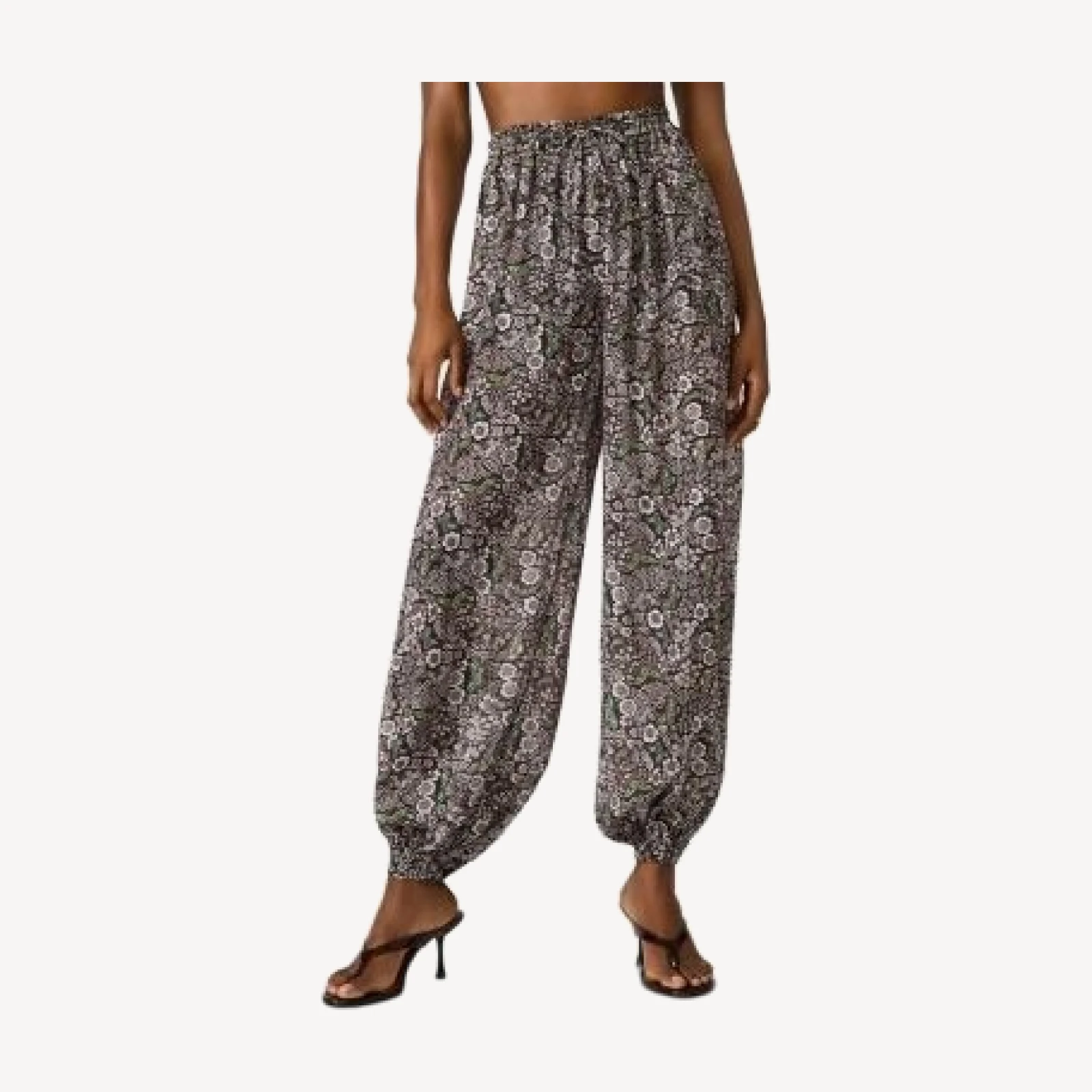 Steve Madden Livy Drawstring Waist Pants