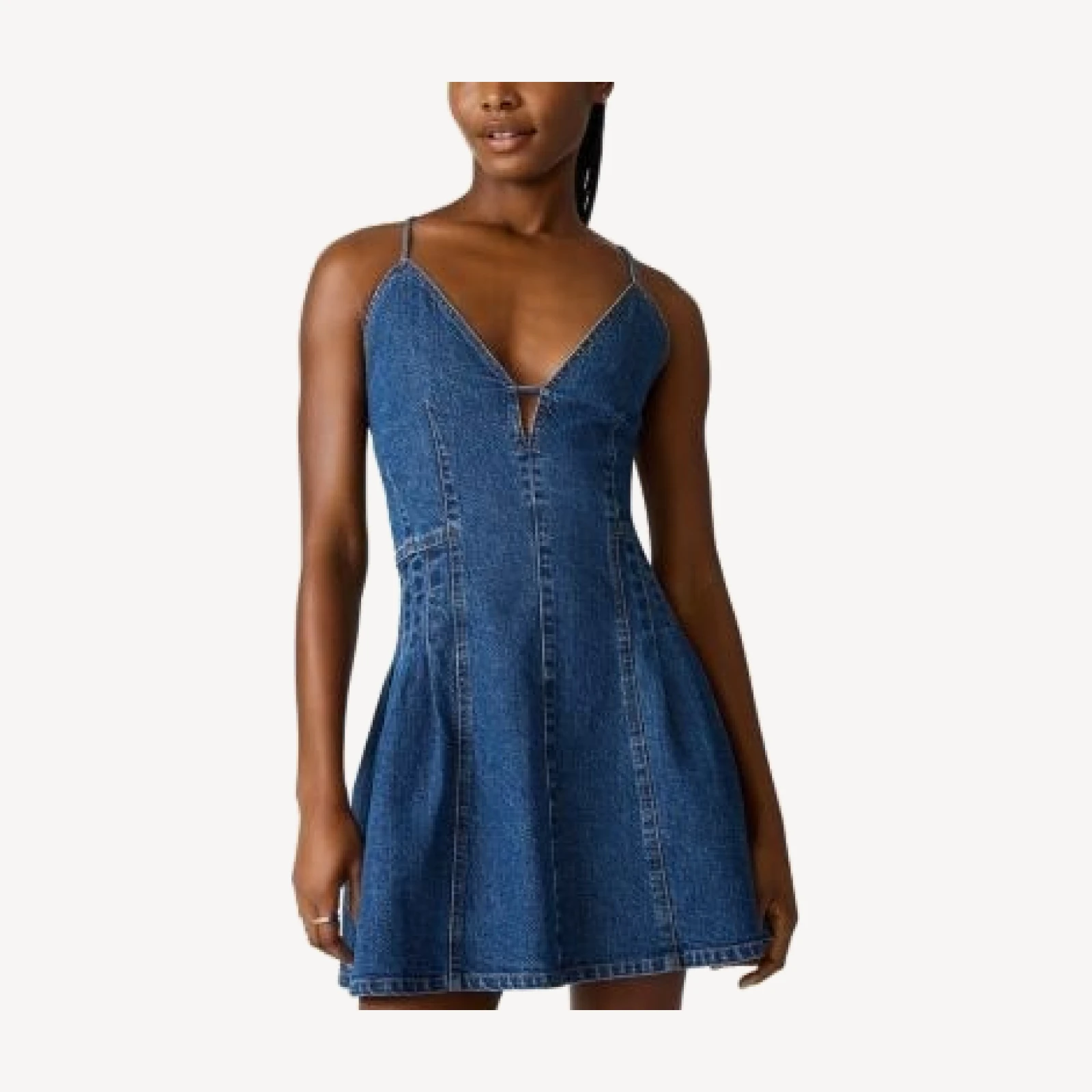 Steve Madden Dianne Denim Mini Dress