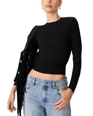 Steve Madden Seline Long Sleeve Knit Top