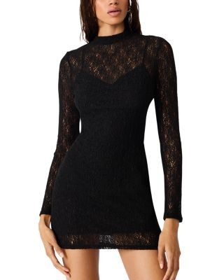 Steve Madden Vivienne Long Sleeve Mini Dress