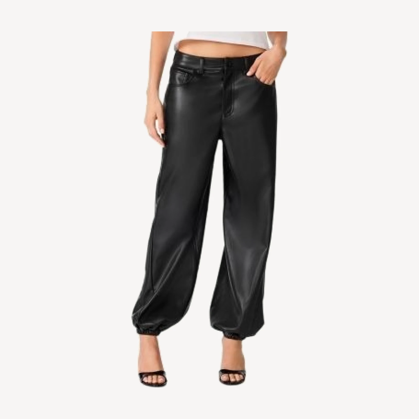 Steve Madden Soho Faux Leather Pants
