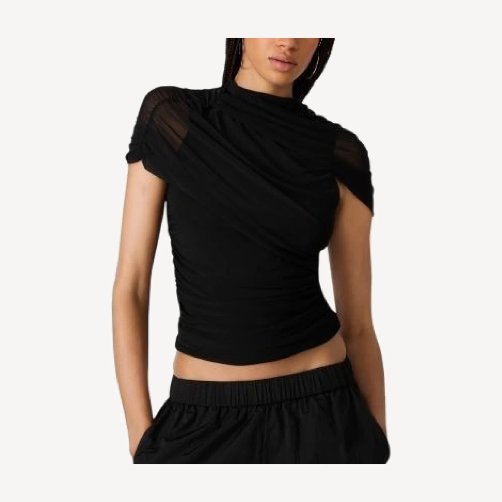 Steve Madden Kerry Mesh Top