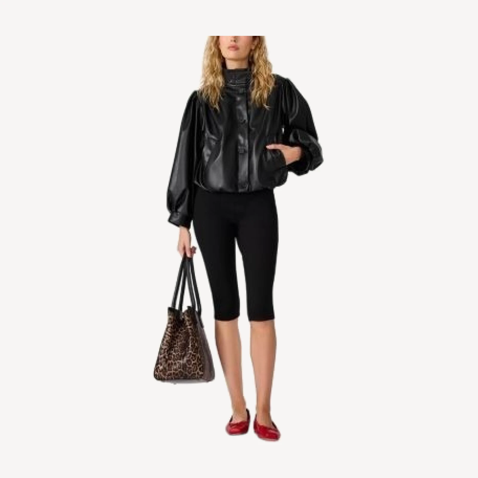 Steve Madden Deedee Stand Collar Jacket