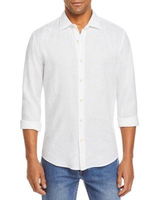 The Men's Store at Bloomingdale's Standard Fit Linen Shirt - Exclusive