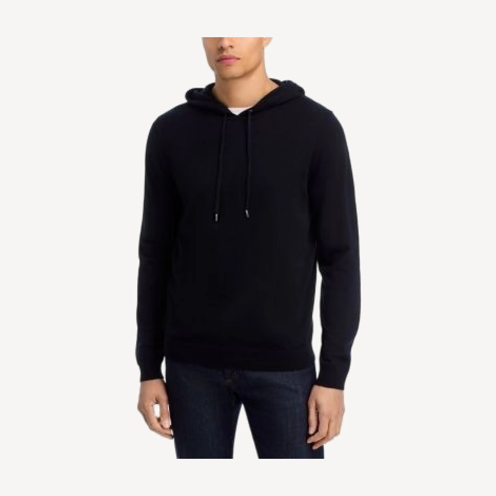 The Men's Store at Bloomingdale's Extra Fine Merino Wool Slim Fit Hooded Sweater - Exclusive