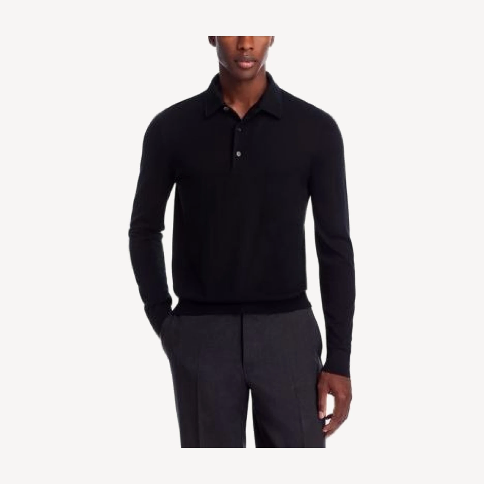 The Men's Store at Bloomingdale's Extra-Fine Merino Wool Sweater Polo - Exclusive