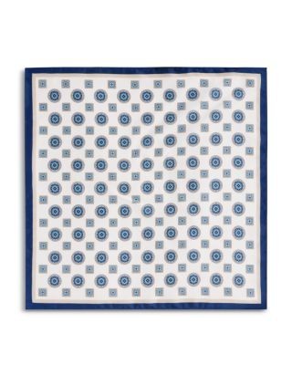 The Men's Store at Bloomingdale's Medallion Silk Pocket Square - Exclusive
