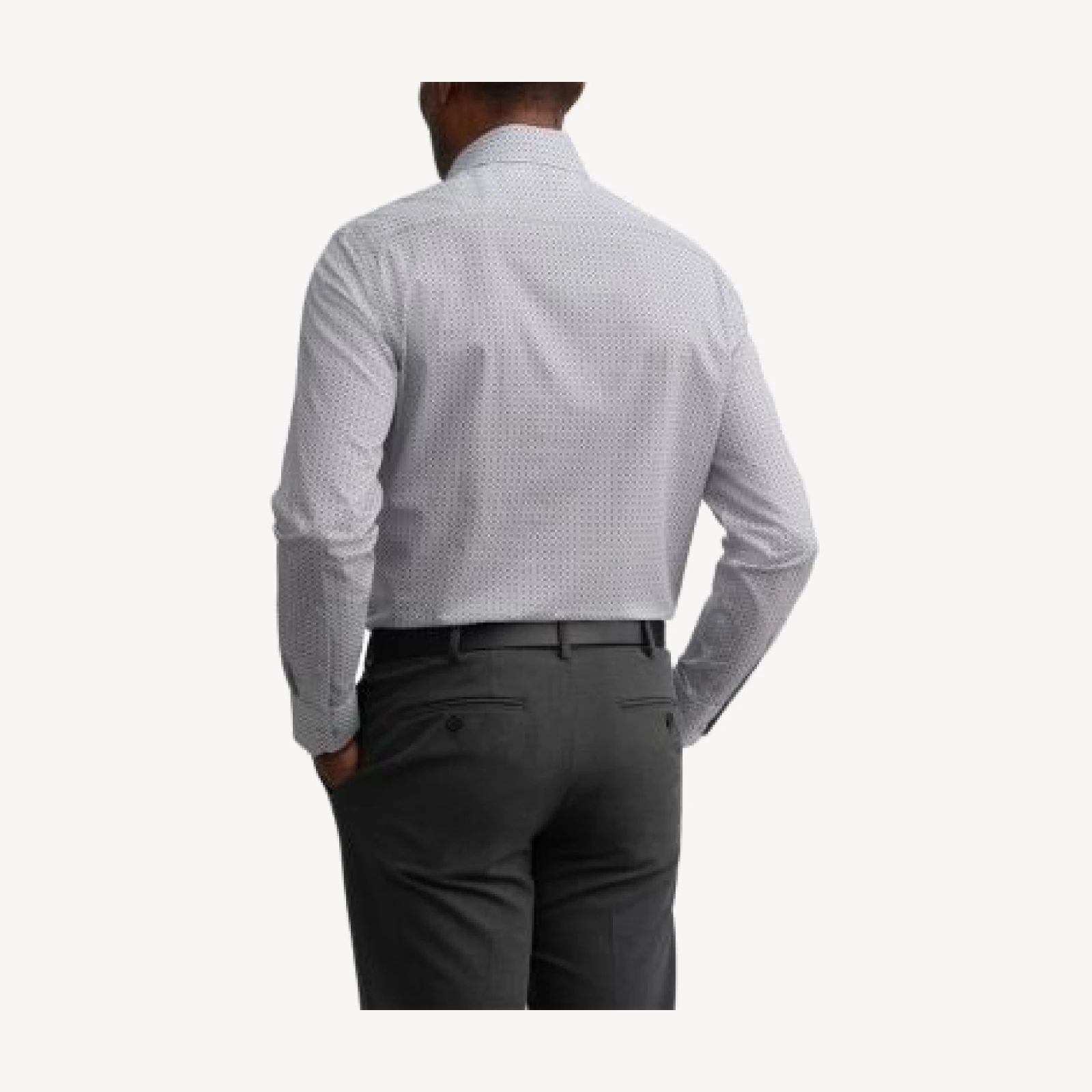 Ted Baker Nantucket Slim Fit Premium Stretch Medallion Dress Shirt