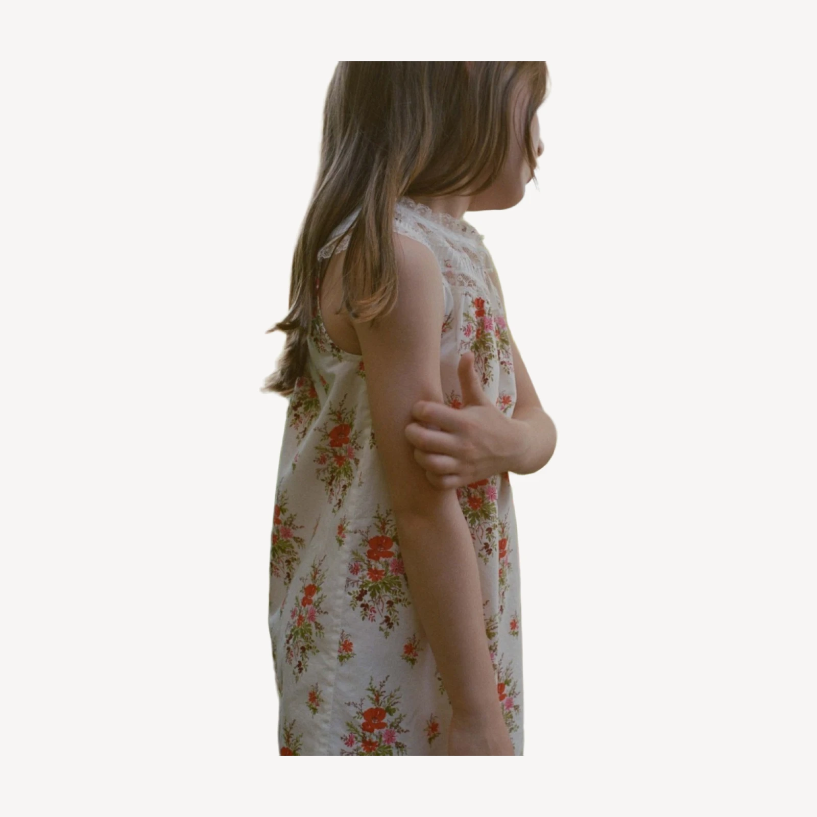 LITTLE DANSES DRESS -- ROSE PETIT BOUQUET DE CHAMONIX