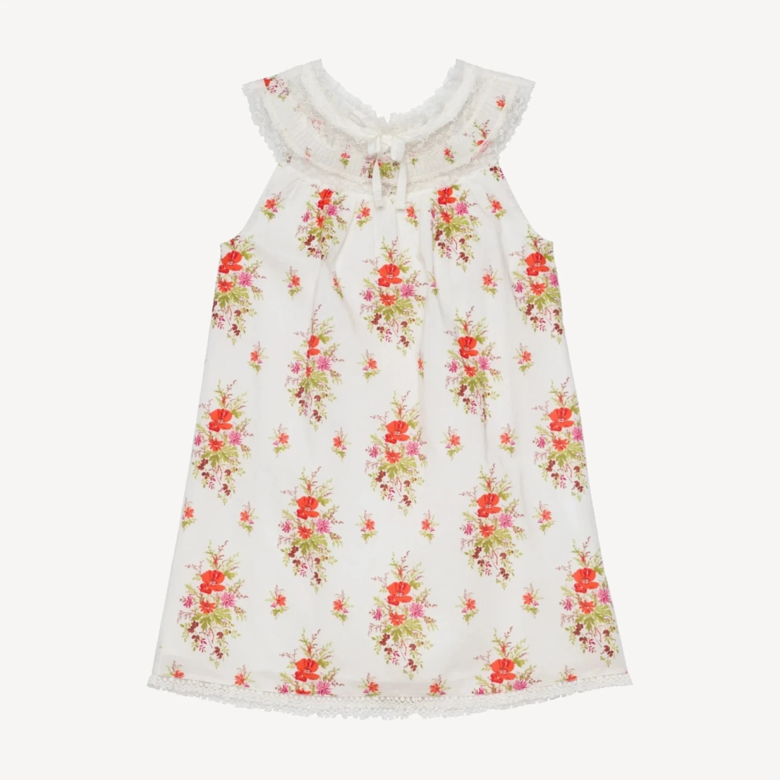 LITTLE DANSES DRESS -- ROSE PETIT BOUQUET DE CHAMONIX
