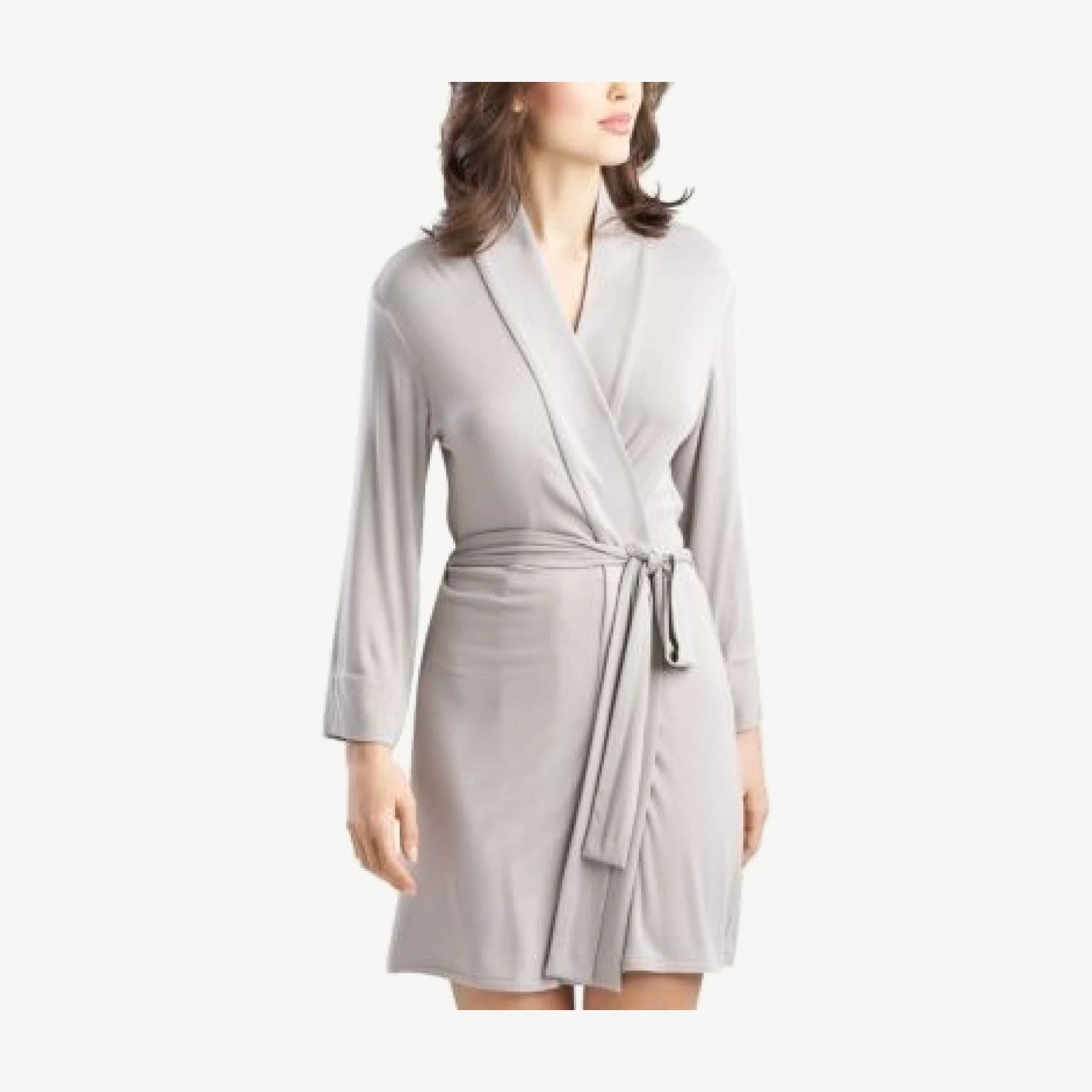Natori Bamboo Blend Wrap Robe