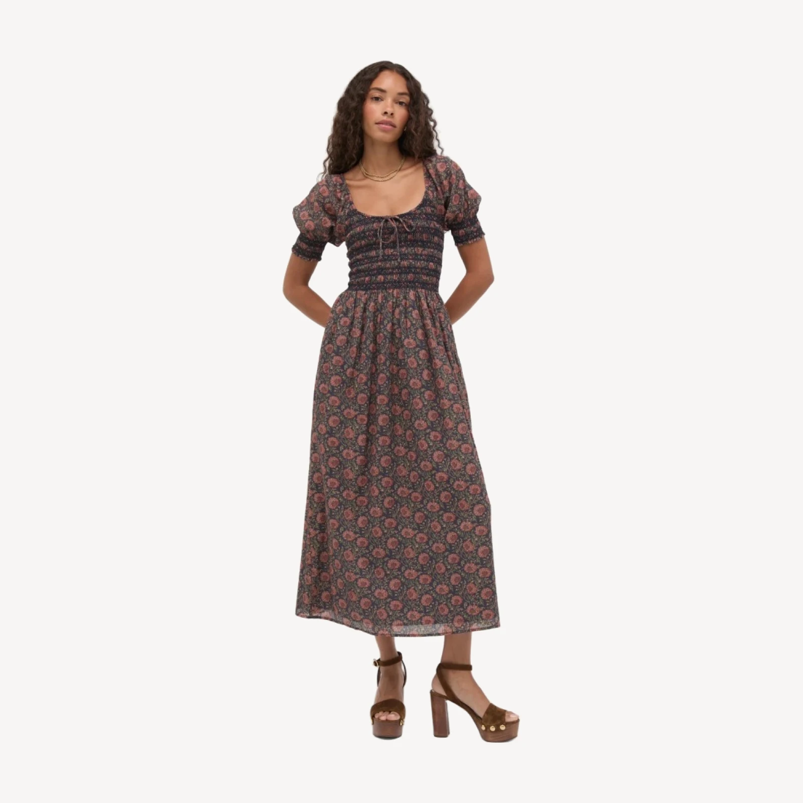 The Madeline Nap Dress - Thornfield Tapestry