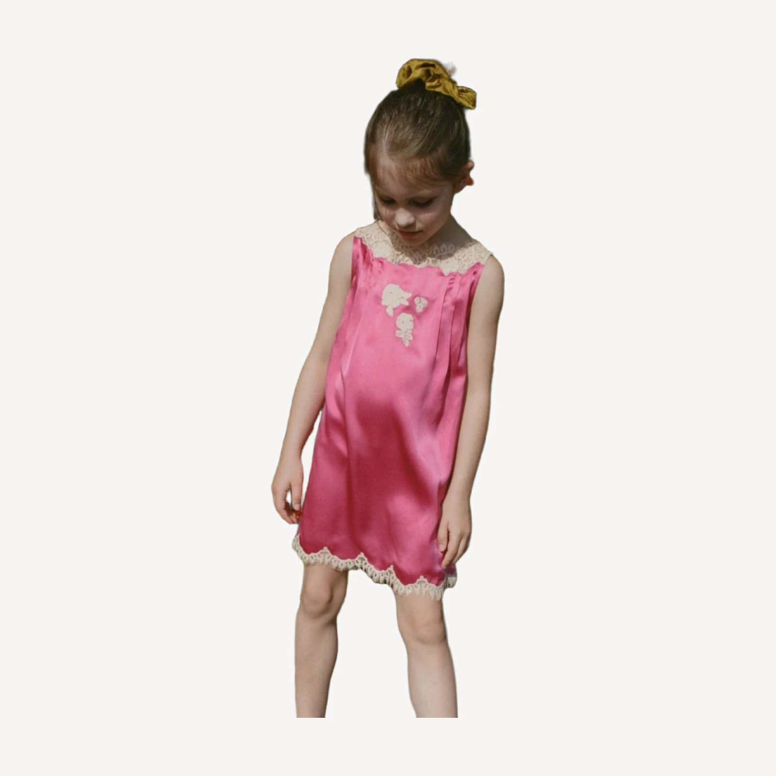 VIVETTE DRESS -- MAGENTA