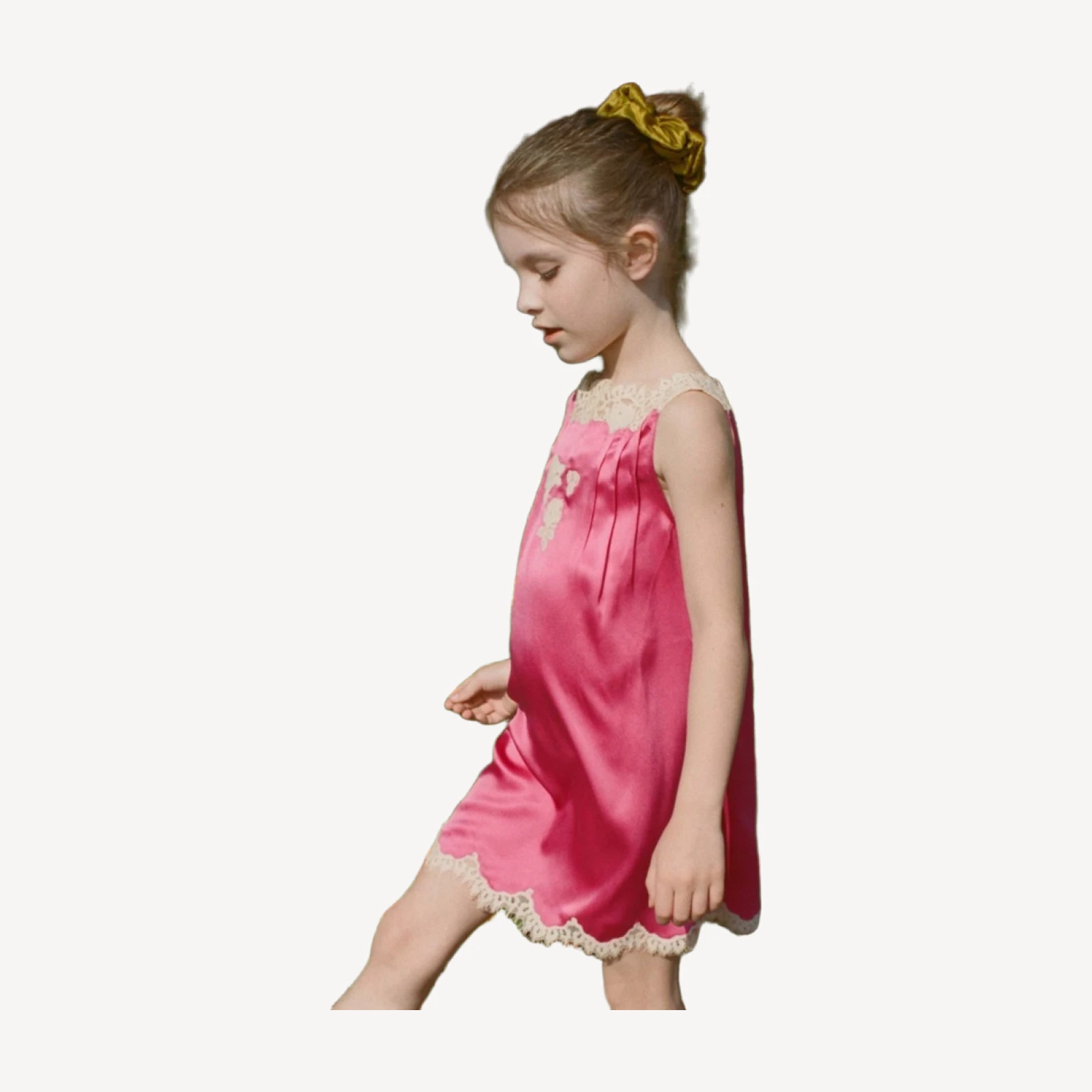 VIVETTE DRESS -- MAGENTA