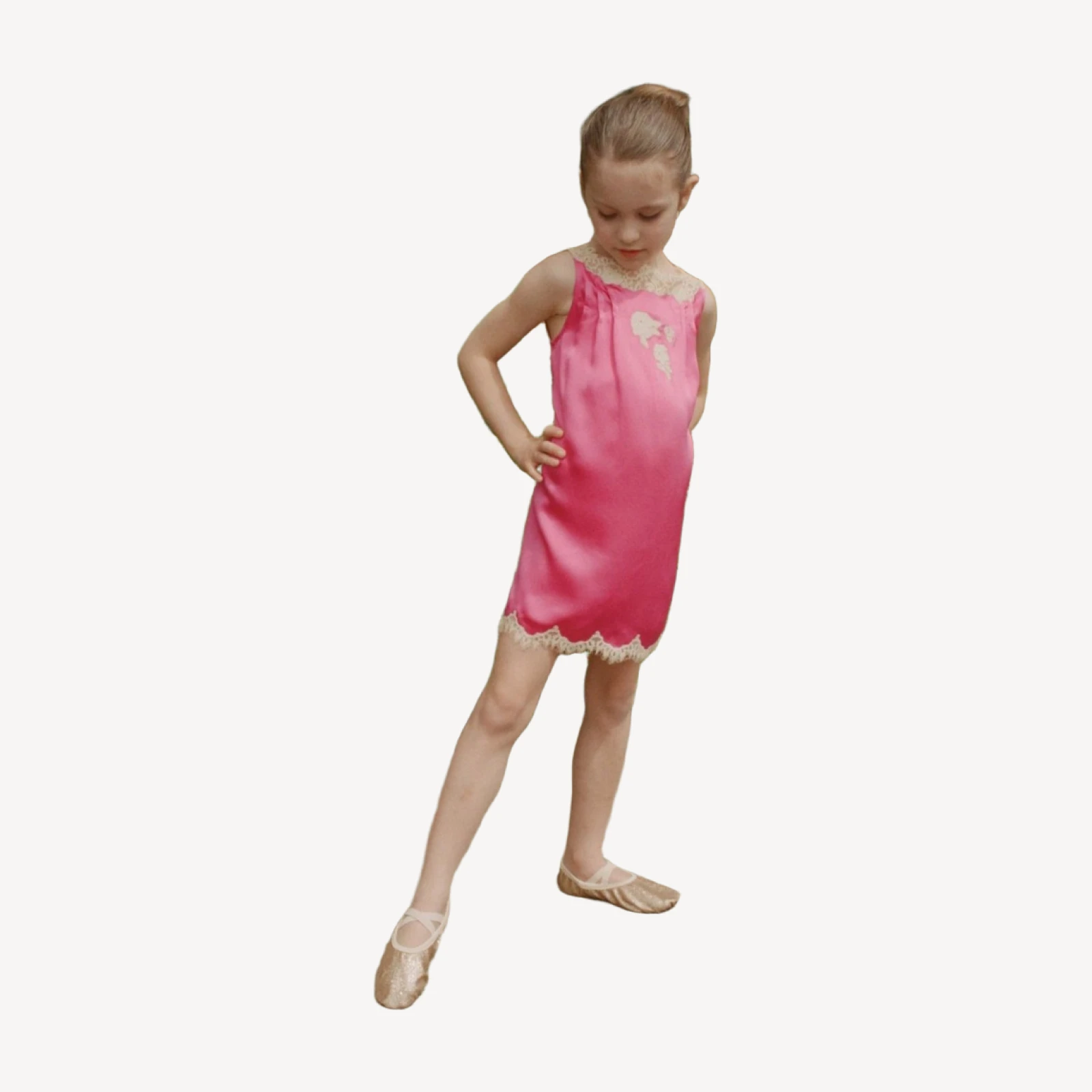 VIVETTE DRESS -- MAGENTA