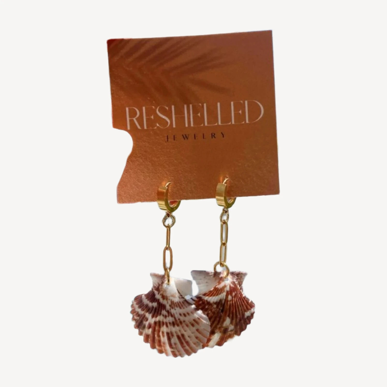The Lion Fish Earrings - Chain