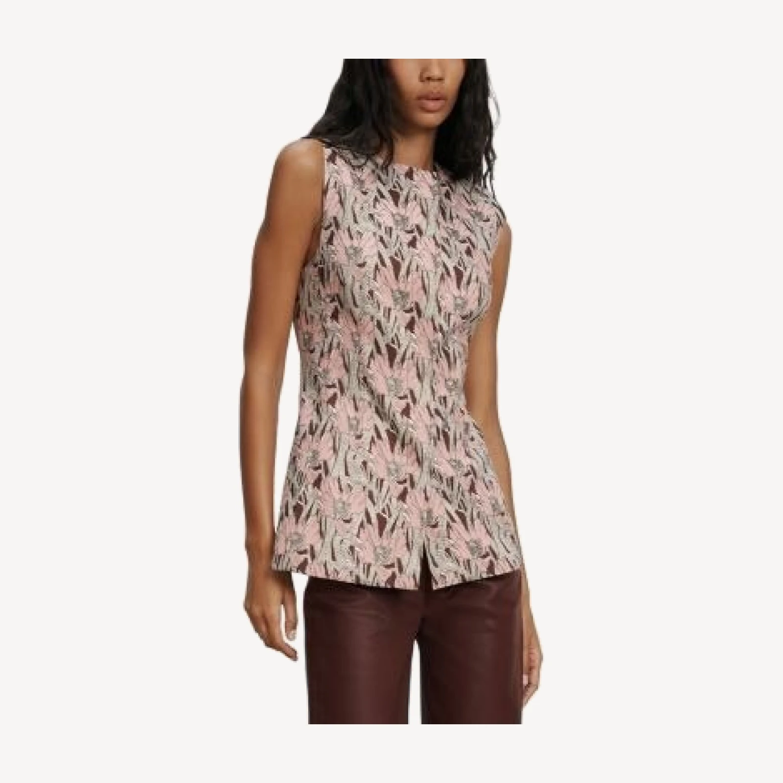 Veronica Beard Jessup Floral Vest
