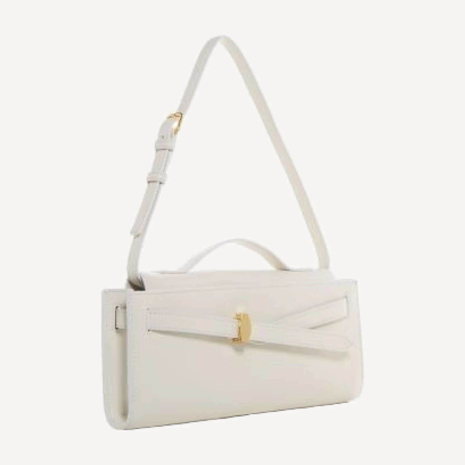 Veronica Beard Dash Leather Clutch