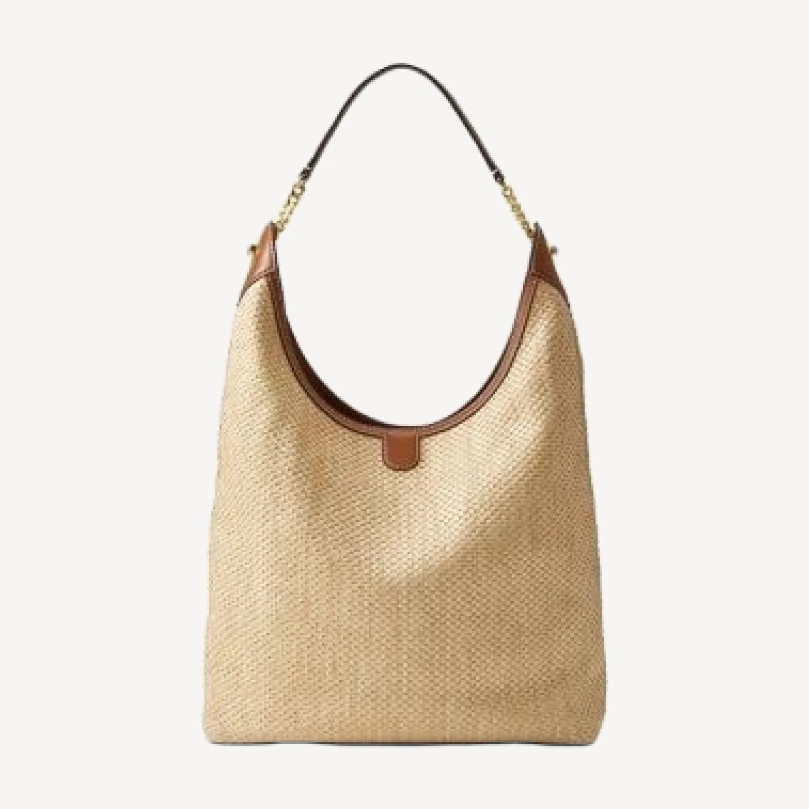 Veronica Beard Jour Raffia Shoulder Bag