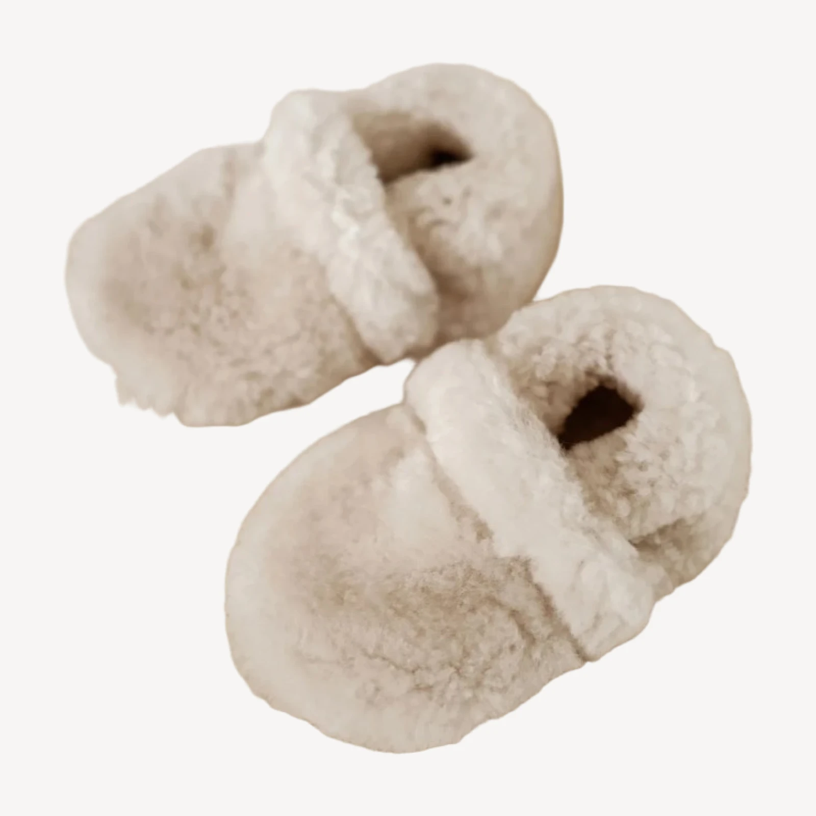 Shearling Baby Booties