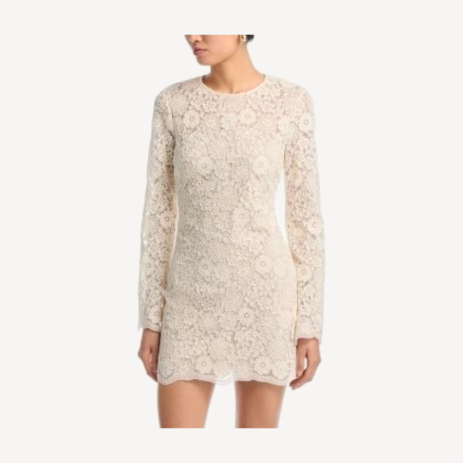 Veronica Beard Teresia Lace Mini Dress