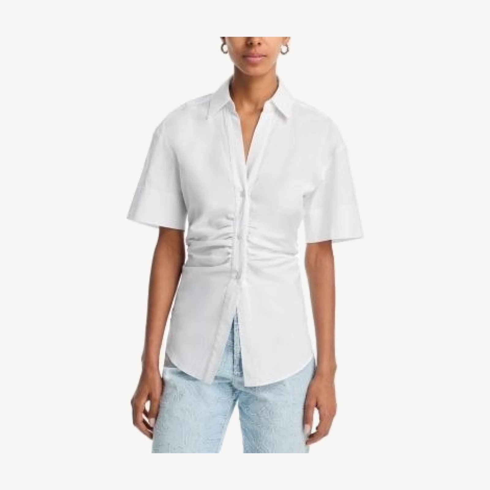 Veronica Beard Devra Short Sleeve Top