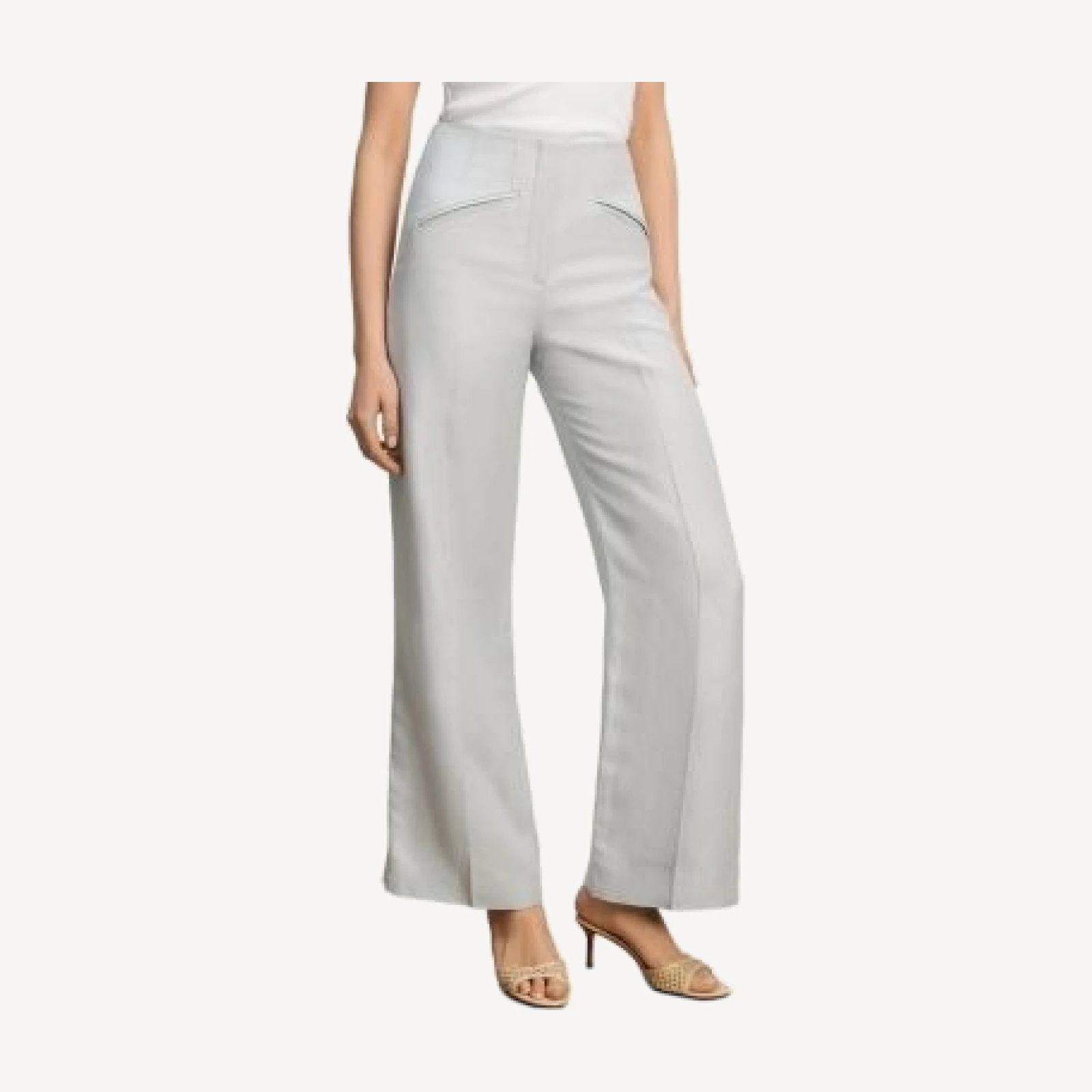 Veronica Beard Cassidee Wide-Leg Pants