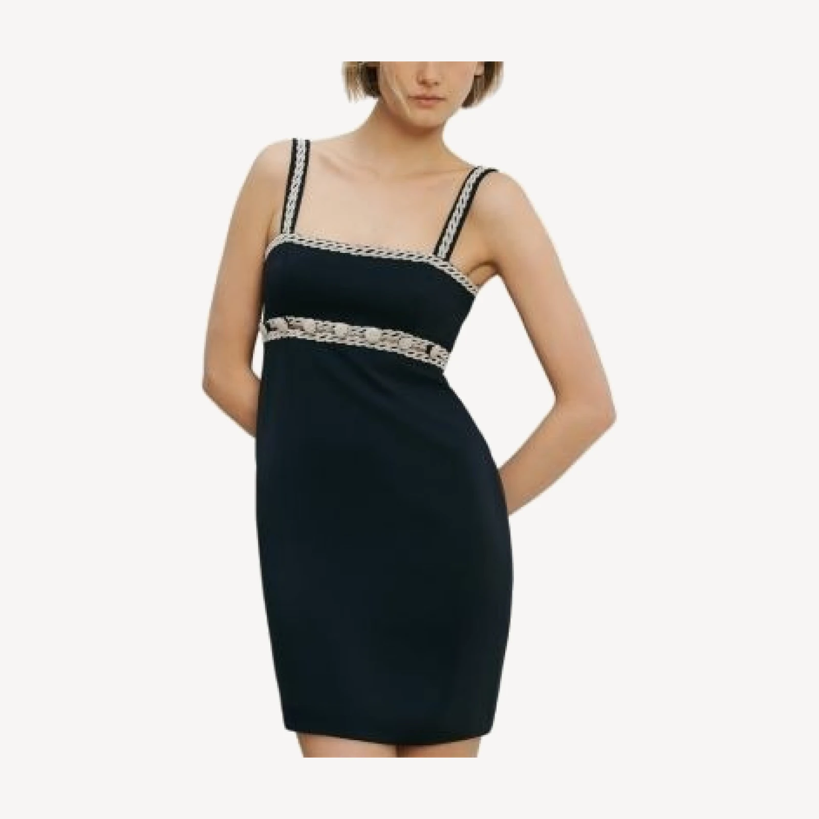 Veronica Beard Lunette Embellished Dress