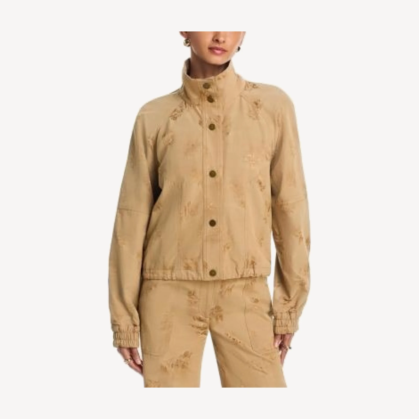 Veronica Beard Ainsworth Snap Front Jacket