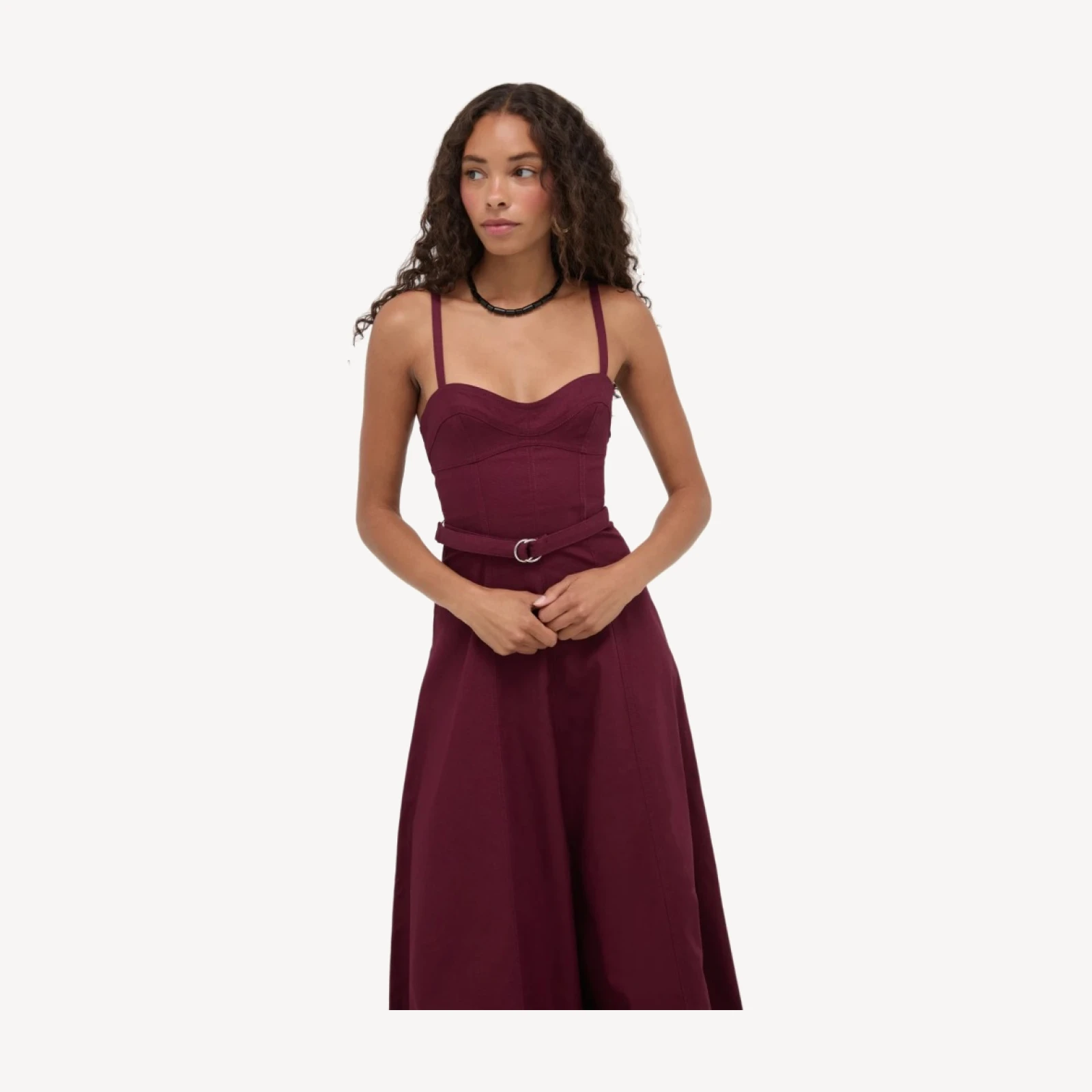 The Fiona Dress - Mulberry