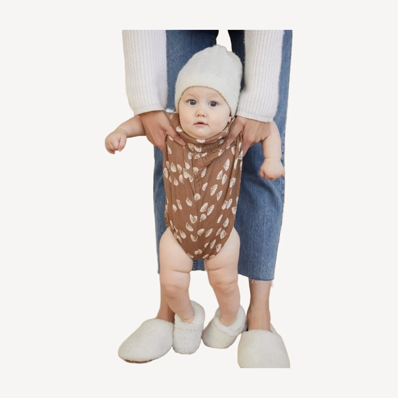 Shearling Baby Booties