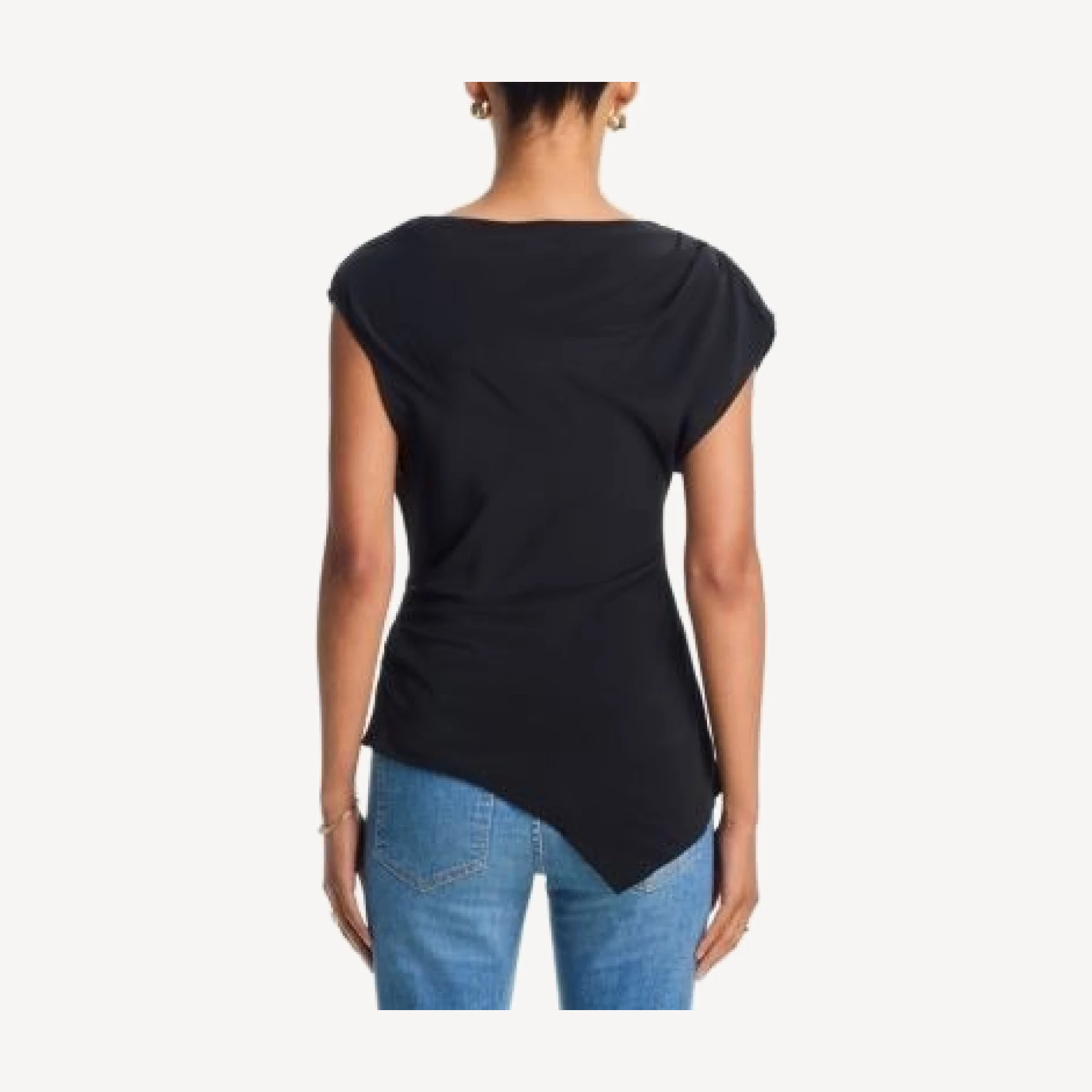 Veronica Beard Yvonne Asymmetrical Top