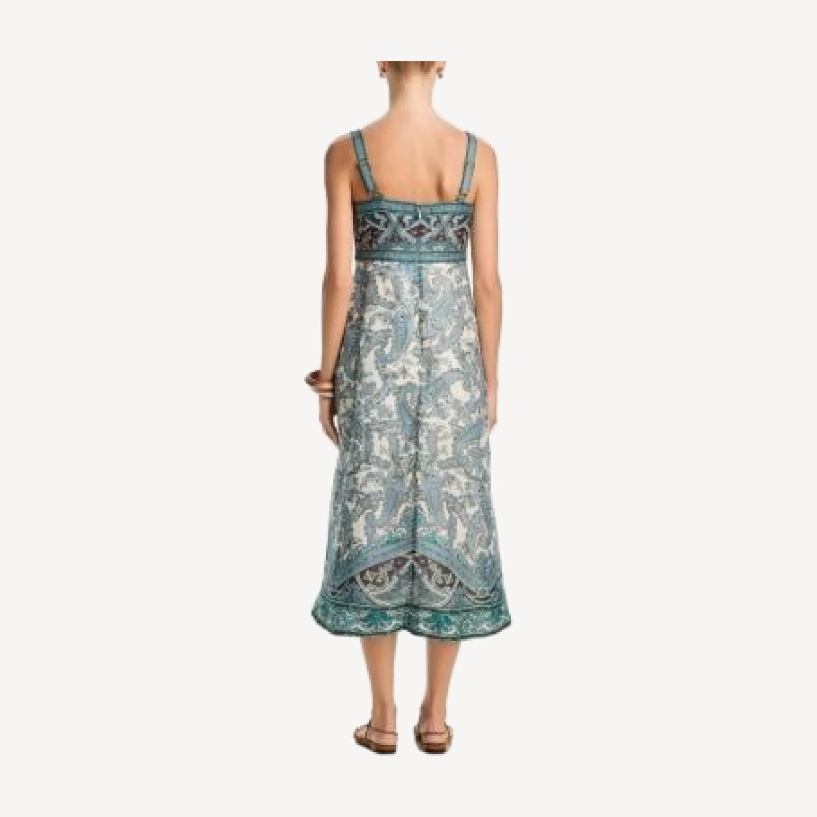 Veronica Beard Rye Linen & Silk Blend Dress