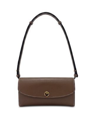 Veronica Beard Stitched Leather Crossbody