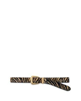 Veronica Beard Women's Ziger Arch Calf Hair Belt