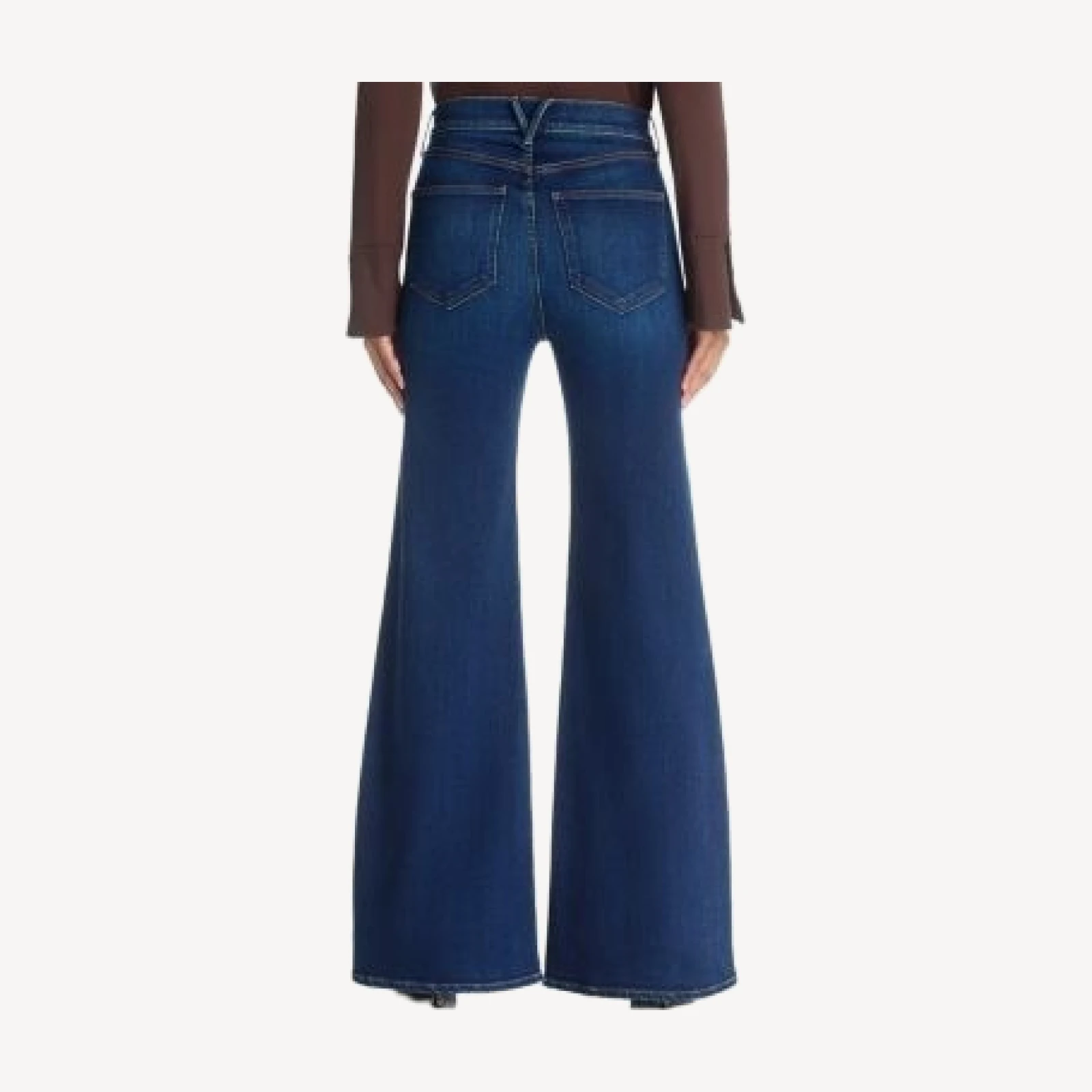 Veronica Beard Joplin High Rise Flare Jeans in Riptide
