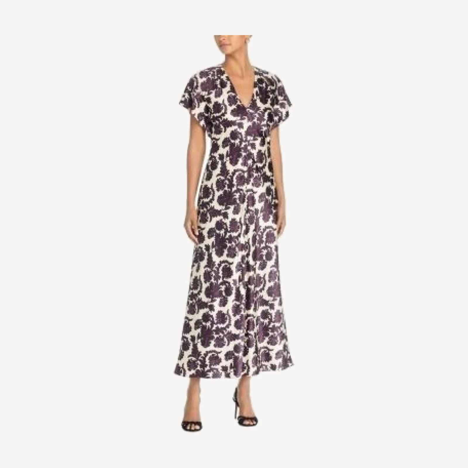 Veronica Beard Redgrave V Neck Dress
